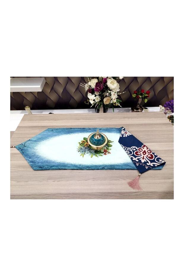 Rustik Dokunuş Dekoratif Runner - 4