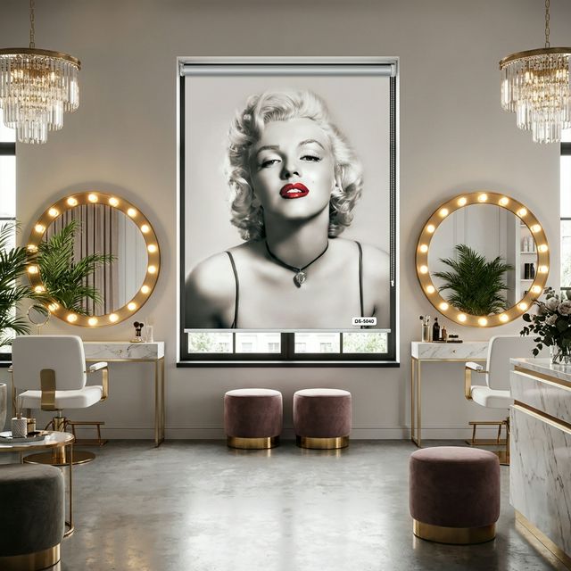 İkon Stor Perde Marilyn Monroe Baskılı