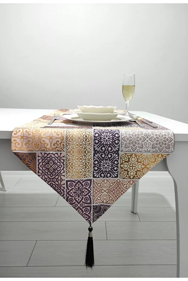 Bohem Esinti Desenli Runner